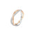 CR Charms Anillo Entrelazado Bicolor