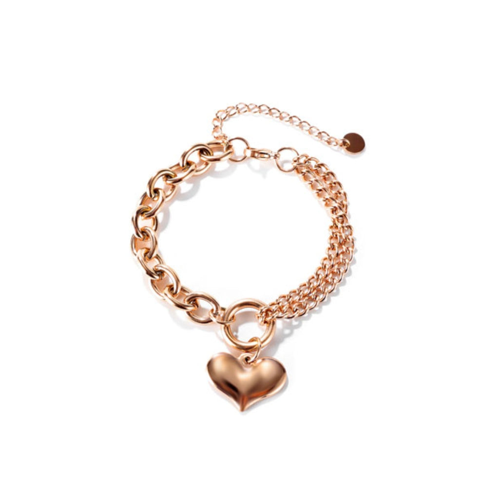 CR Charms Pulsera Amor Puro, Acero