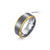 CR Charms Anillo Eclipse Dorado, Tungsteno