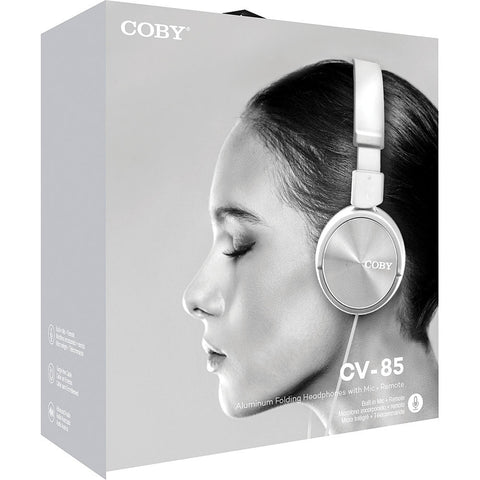 Coby Audífonos Alámbricos de Diadema (CVH825WH)