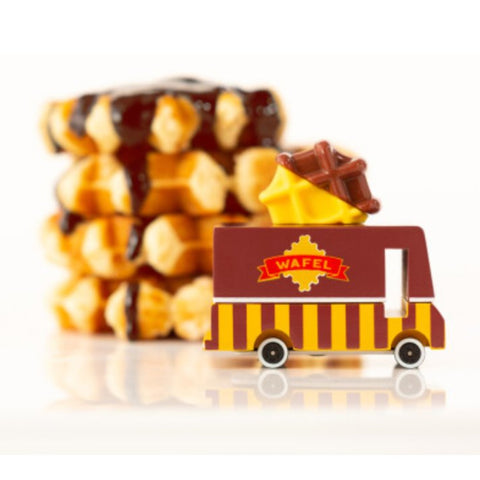 Candylab Carrito de Madera Colección Waffle Van 8.4 cm (CNDF188)