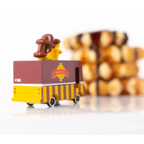 Candylab Carrito de Madera Colección Waffle Van 8.4 cm (CNDF188)