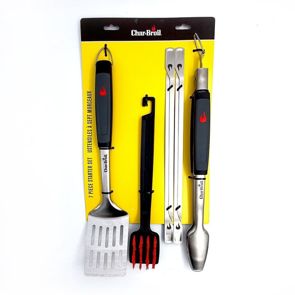 Char-broil Set de Herramientas para Parrilla Deluxe, 7 Piezas