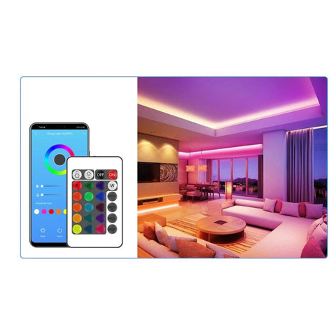 Xtreme - Luz LED Bluetooth para automóvil, paquete de 4, control de  aplicación móvil