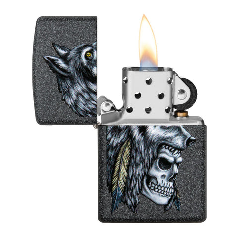 Zippo Encendedor Wolf Skull