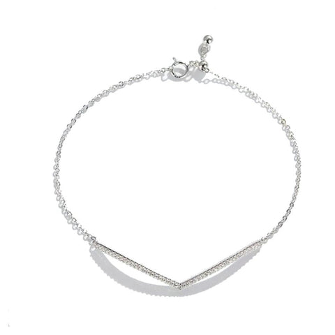 CR Charms Pulsera Ajustable Elegancia Brillante