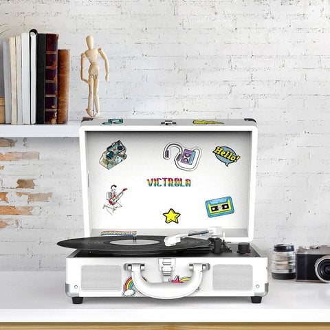 Victrola Tocadiscos 4 en 1 Bluetooth The Journey, VSC-550BT