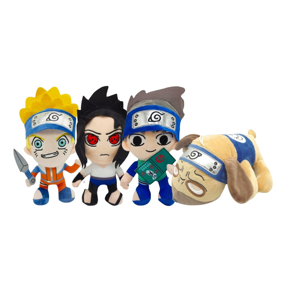 Tinkel Set Peluches Naruto, 4 Piezas