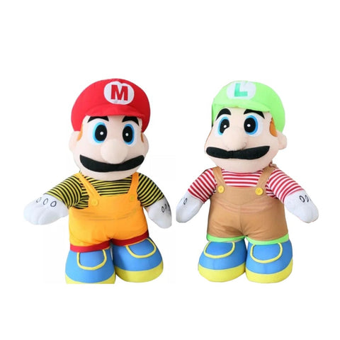 Tinkel Set Peluches Mario y Luigi, 2 Piezas