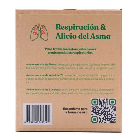 Eva Natur Kit Respiración y Asma, 3 Piezas