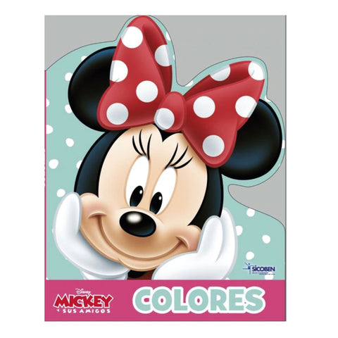 Sicoben Libro Troquelado Minnie Colores