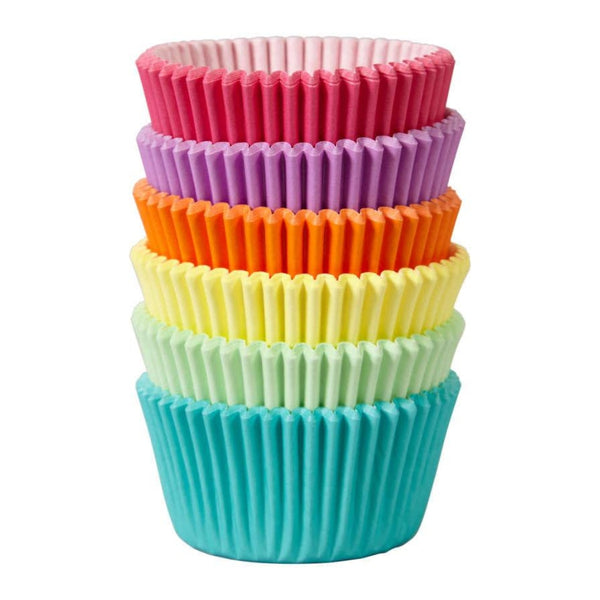 Wilton Set Moldes para Cupcakes Arcoiris, 150 Piezas