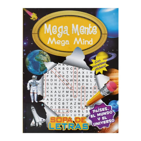 Sicoben Libro Sopas de Letras Mega Galaxia