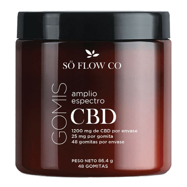 So Flow Co Gomitas de CBD 1200mg, 48 Unidades