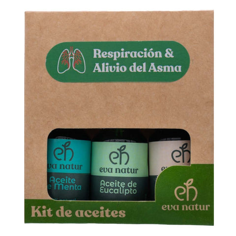 Eva Natur Kit Respiración y Asma, 3 Piezas