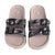 Soket Sandalias con Estampado Tribal Negro, para Mujer