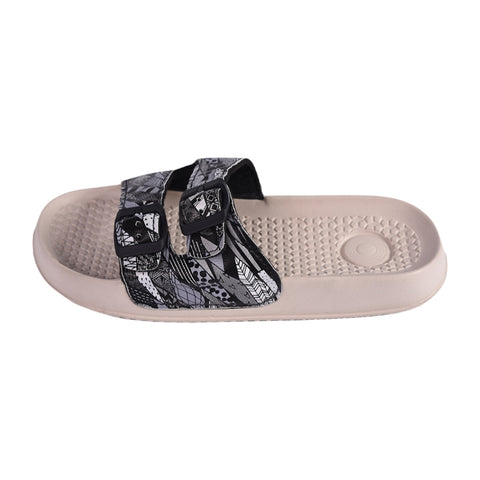 Soket Sandalias con Estampado Tribal Negro, para Mujer