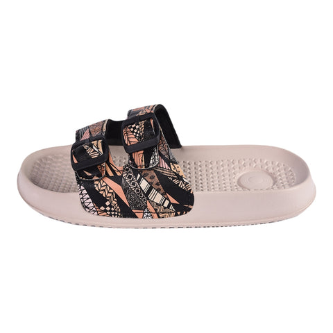 Soket Sandalias Tribal con Estampado Naranja, para Mujer