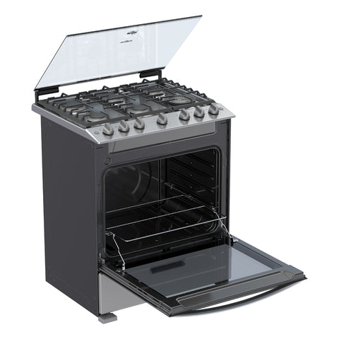 Whirlpool Cocina de Gas 30" Acero (LWFR5000D)