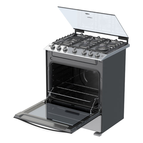 Whirlpool Cocina de Gas 30" Acero (LWFR5000D)