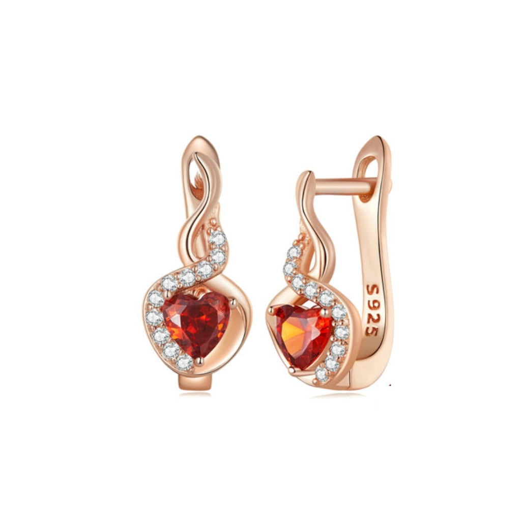 CR Charms Aretes Impacto Luminoso