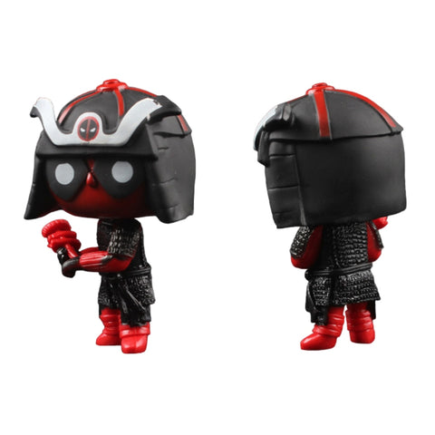 Tinkel Set Figuras Deadpool Estilo Funko sin Base, 6 Piezas