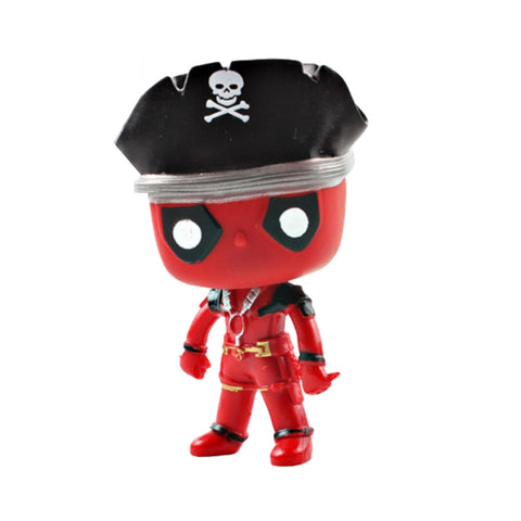 Tinkel Set Figuras Deadpool Estilo Funko sin Base, 6 Piezas