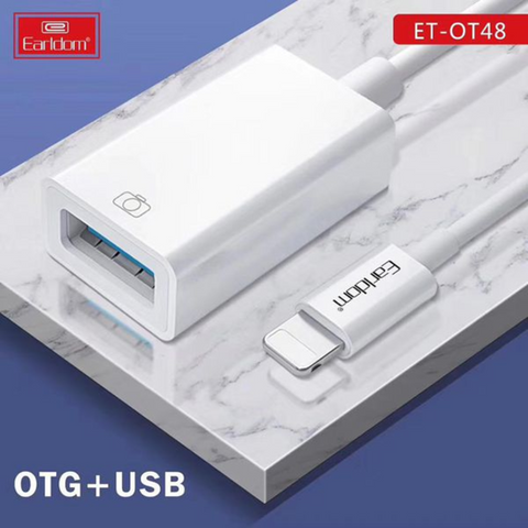 Earldom Adaptador OTG Lightning a USB A (ET-OT48)