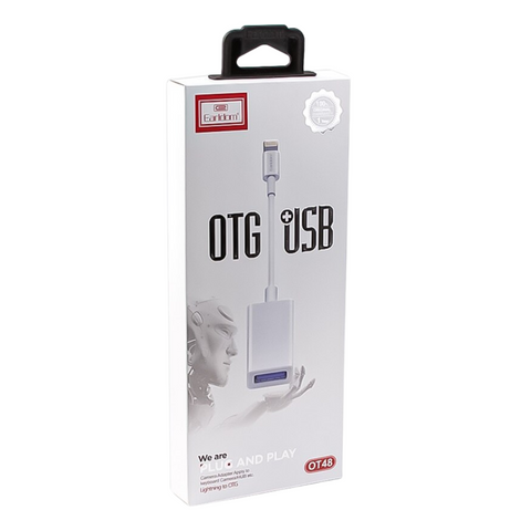 Earldom Adaptador OTG Lightning a USB A (ET-OT48)