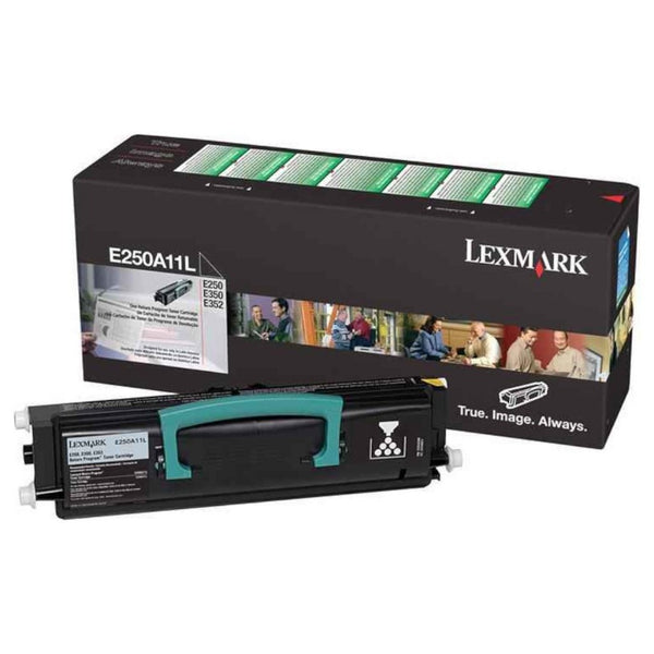 Lexmark Tóner Láser Negro E250A11L, 3,500 Páginas