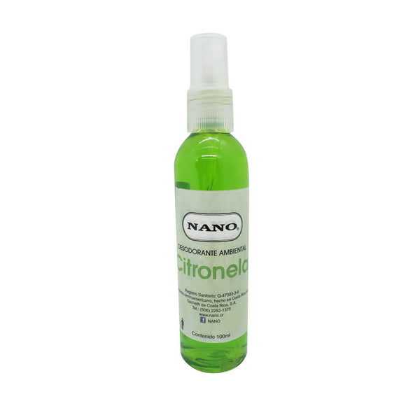 Nano Desodorante Ambiental Citronela, 100ml