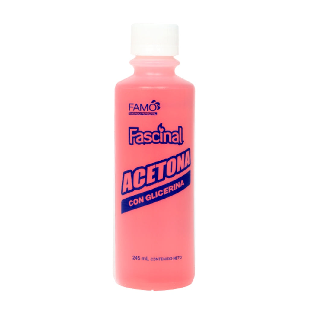 Famo Acetona Con Glicerina, 245 ML