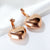 CR Charms Aretes Amor Puro, Acero