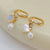 CR Charms Aretes Corazones Luminosos, Acero