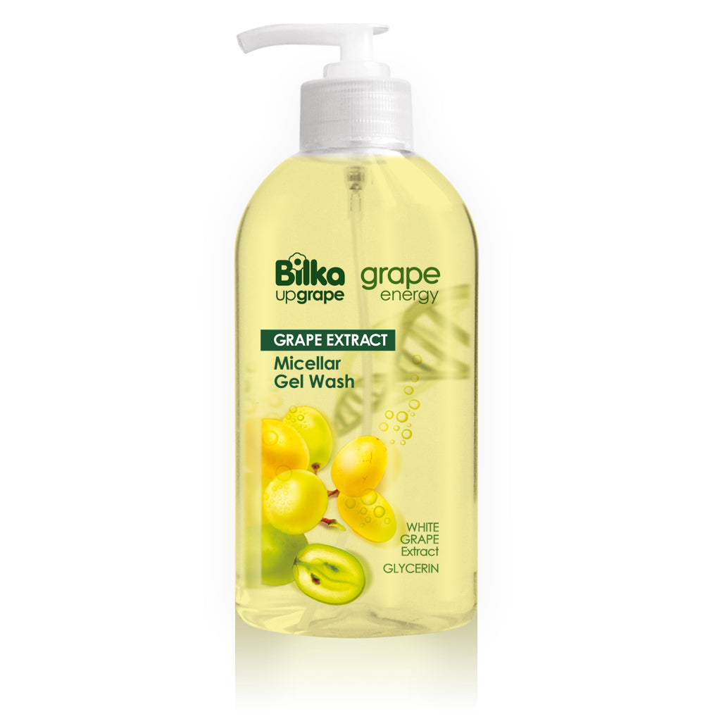 Bilka Grape Energy Jabón Facial Micelar con Extracto de Uva, 200 ml