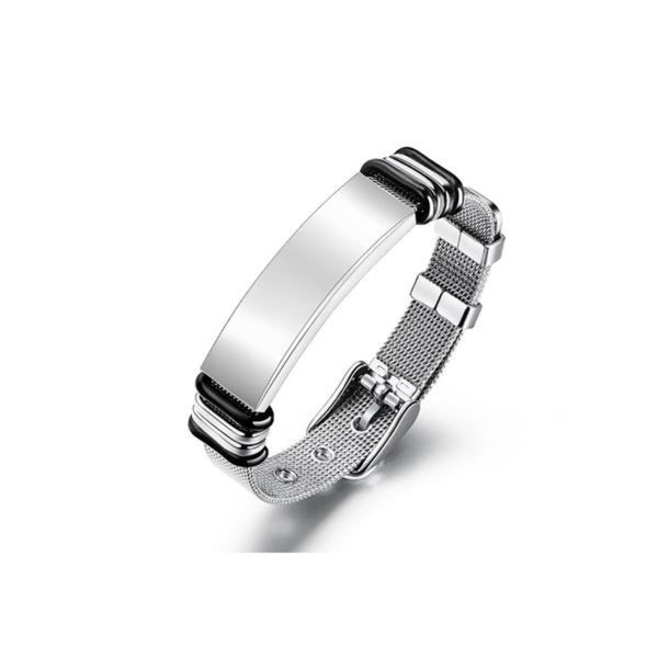 CR Charms Brazalete Nobleza de Acero, para Hombre