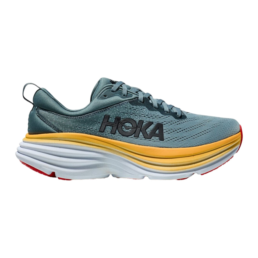 Hoka Tenis Bondi 8 Gris Azulado, para Hombre