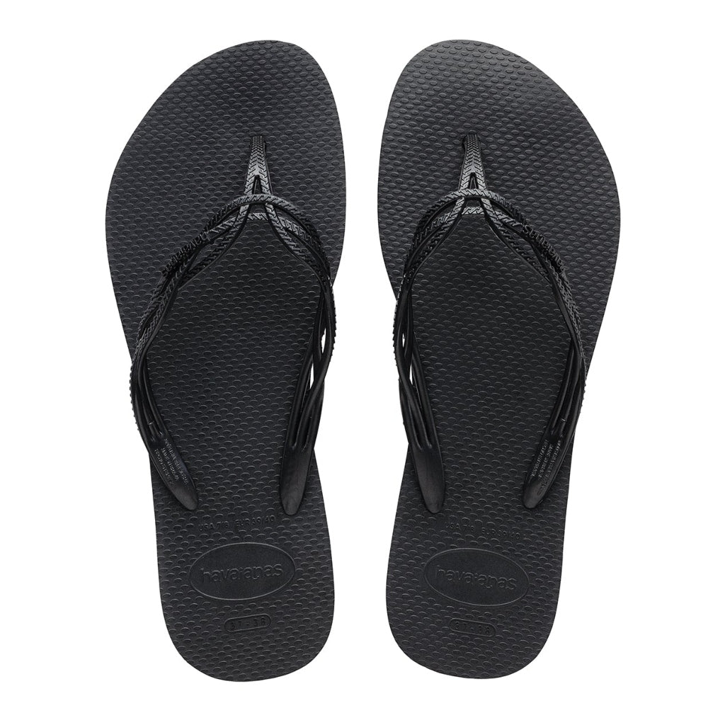 Havaianas Sandalias Flash Sweet Negro, para Mujer