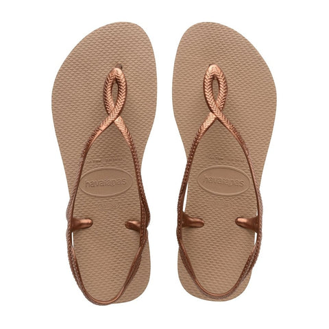 Havaianas Sandalias Luna Rosa Gold, para Mujer