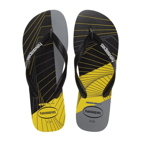 Havaianas Sandalias Trend Amarillo/Negro, para Hombre