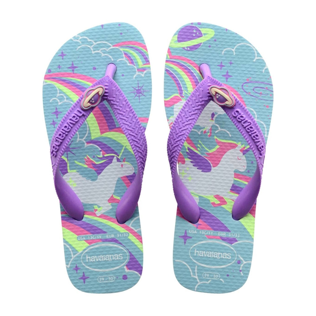 Havaianas Sandalias Kids Fantasy Azul, para Niña