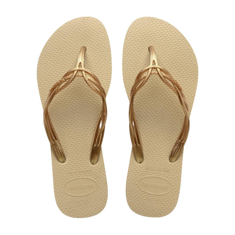 Havaianas Sandalias Flash Sweet Dorado, para Mujer