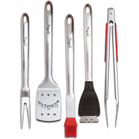 Jim Beam Set de Utensilios para Asar 5 Piezas (JB0156)