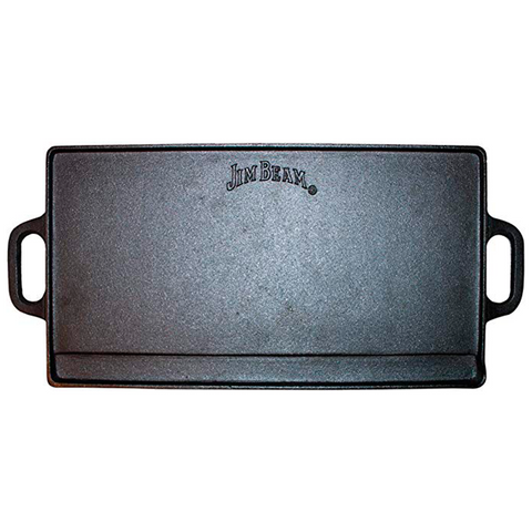 Jim Beam Parrilla/plancha 20" de Hierro Fundido (JB0168)