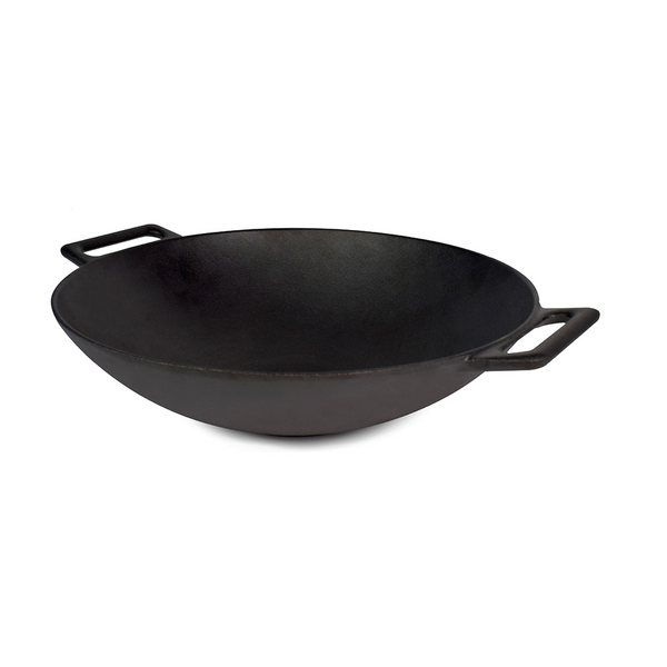 Jim Beam Sartén Wok de Hierro Fundido 30 Cm, JB0200