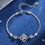 CR Charms Pulsera Ajustable Glamour