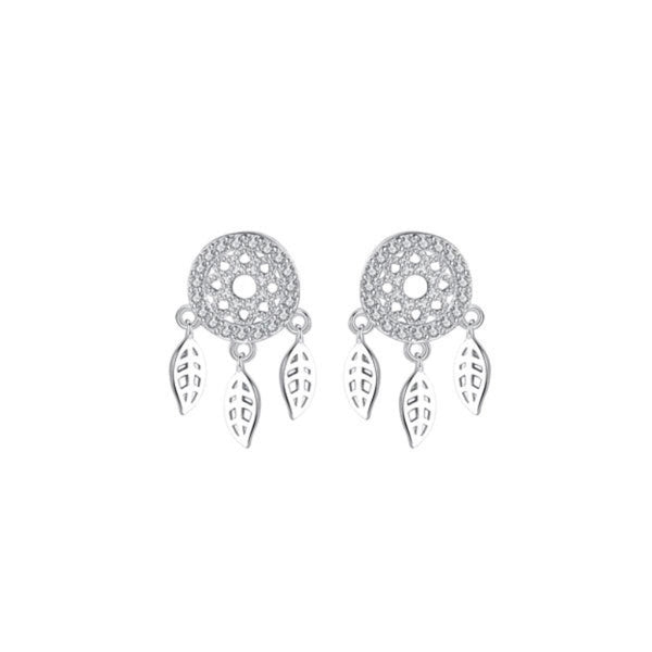 CR Charms Aretes Atrapasueños Brillante