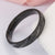 CR Charms Anillo Magnum Negro, Acero