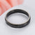 CR Charms Anillo Magnum Negro, Acero