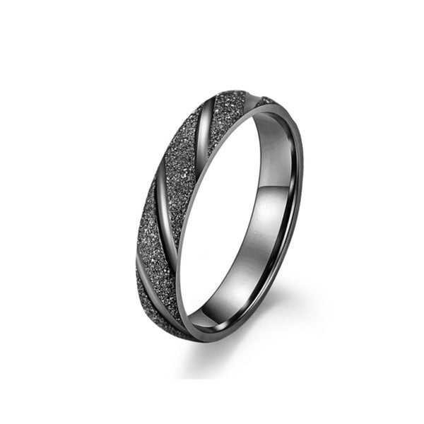 CR Charms Anillo Magnum Negro, Acero